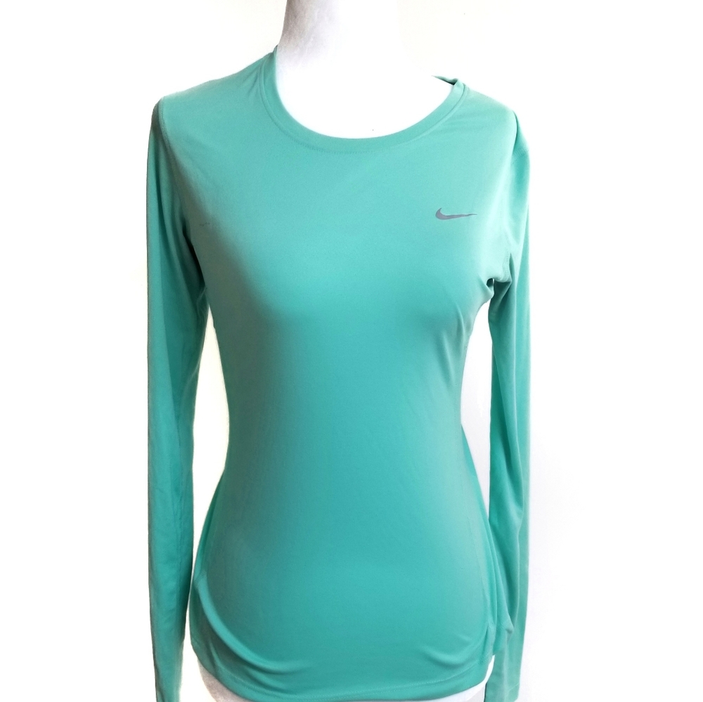 Nike Dri-Fit Longsleeves women's Mint Top